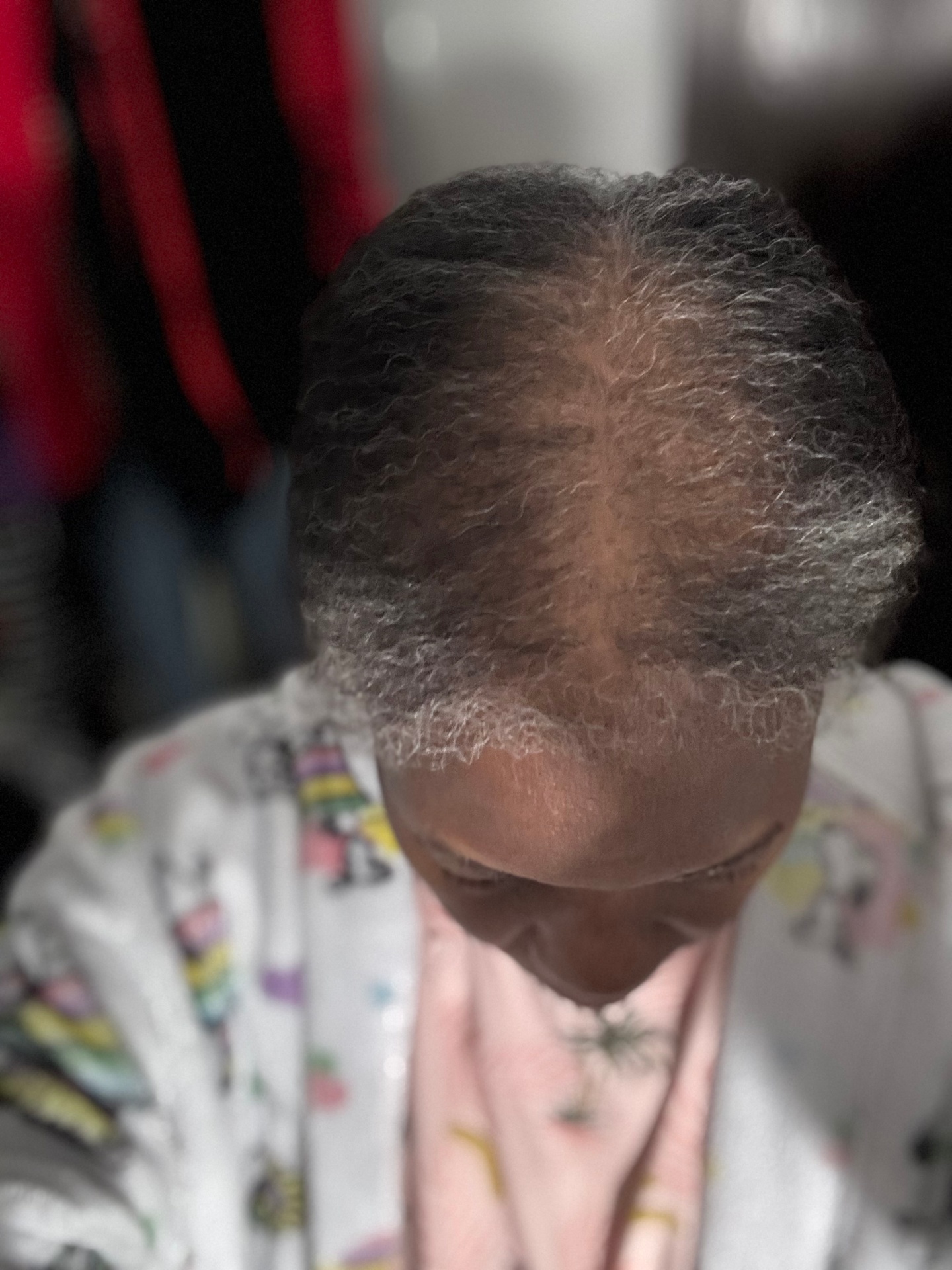 Yvette after using the OrréNaturals Hair Revival Ampoule